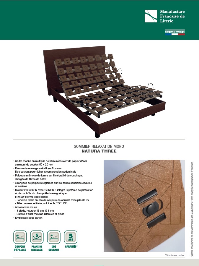 Sommier Électrique R Natura Three — 